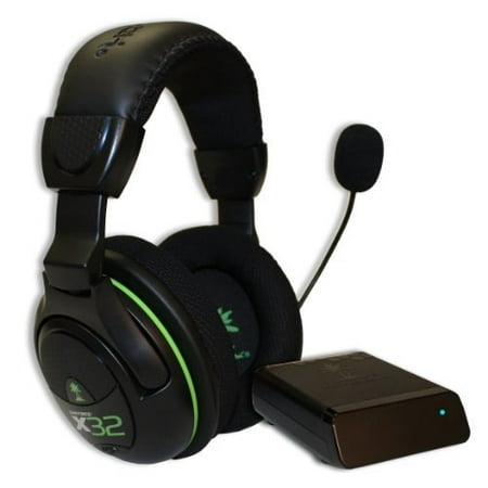 Turtle Beach TBS-2265-01 Ear Force X32 Wireless Stereo Gaming (Best Wireless Headphones And Microphone For Computer)