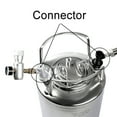 thumbnail image 3 of ENJOYW Brew Beer Ball Lock Keg Disconnect Barbed Threaded Dispenser Carbonation Cap Beer Keg Connector, 3 of 6