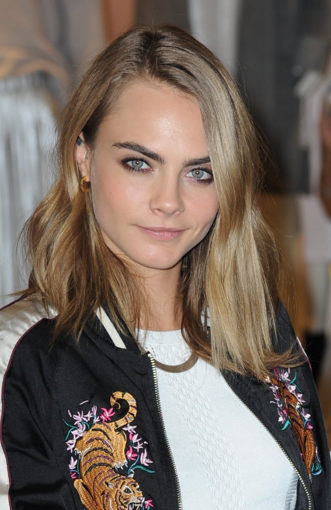 Cara Delevingne In Attendance For Cara Delevingne Opens New H&M On Site ...