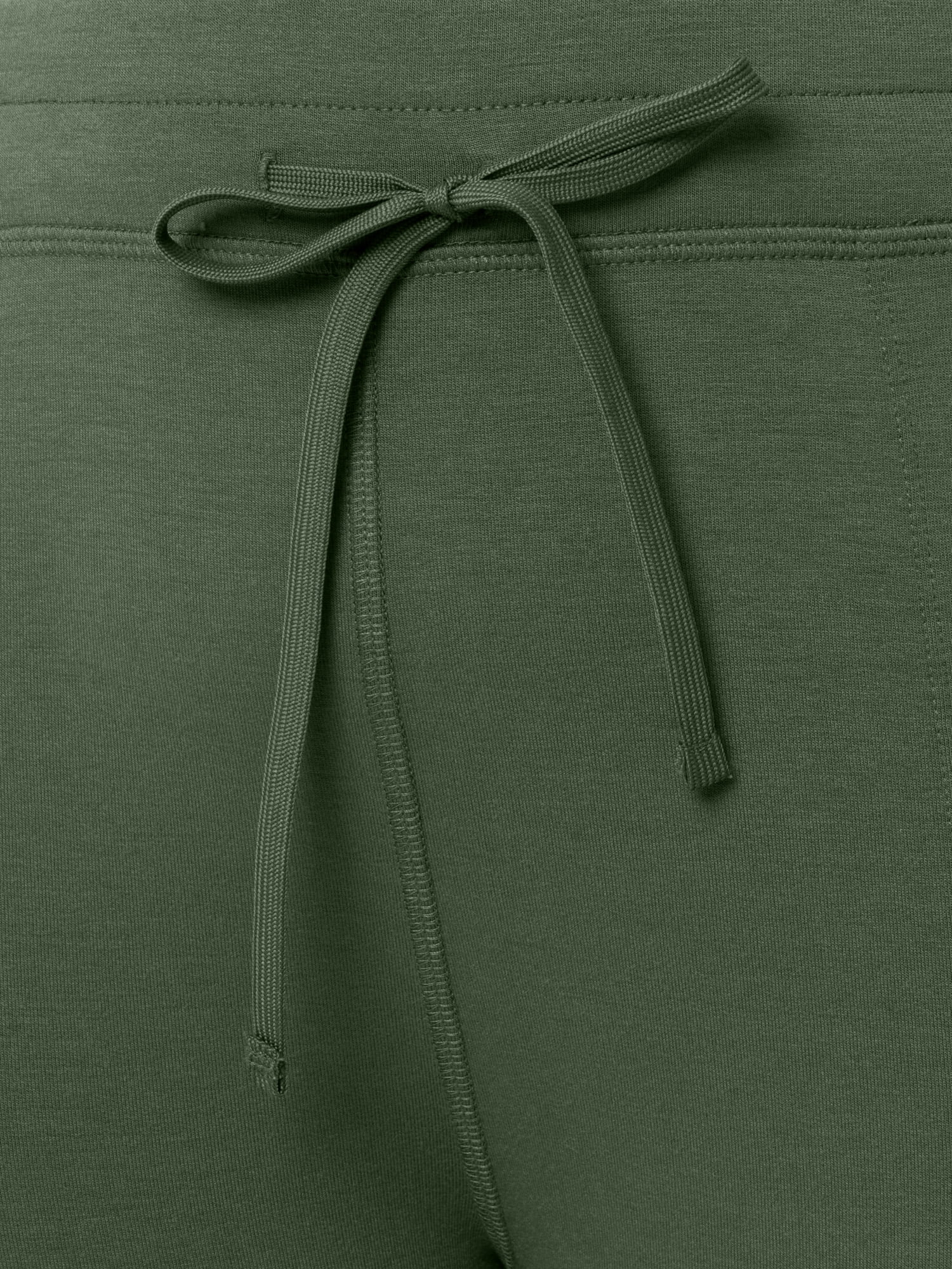 Athletic Works Women's Plus French Terry Athleisure Capri Jogger Pants, size 1X-5X