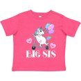 thumbnail image 3 of Inktastic Big Sis Unicorn Sister Announcement Girls Toddler T-Shirt, 3 of 5