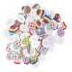 thumbnail image 1 of Juego De Botones Artesanales, 100 Uds., Forma De Huevo De Colores, Botones Decorativos De Costura De Madera Con Perforaciones, 1 of 7