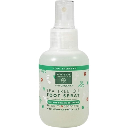 Earth Therapeutics Tea Tree Oil Foot Spray, 4 Ounce