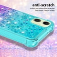 thumbnail image 3 of Funda para Samsung Galaxy A05 Transparente con Brillos Carcasa Protectora Antigolpes con Glitter Brillante, 3 of 5