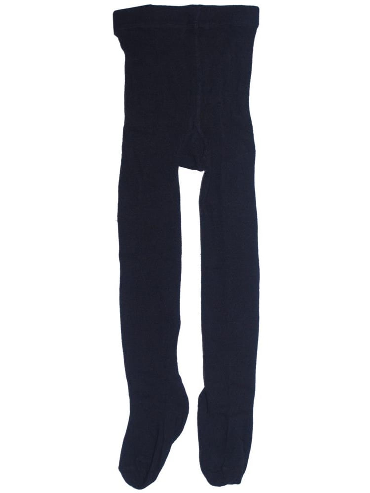 Navy Piccolo Heavyweight Opaque Baby Girl Tights 0-24M
