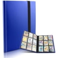 thumbnail image 4 of Ruiboury Collectible Card Binder Album 360 Card Holder 9 Pockets Trading Card Binder Album Large-capacity Card Binder Notebook for Birthdays Christmas and Parties Blue, 4 of 9