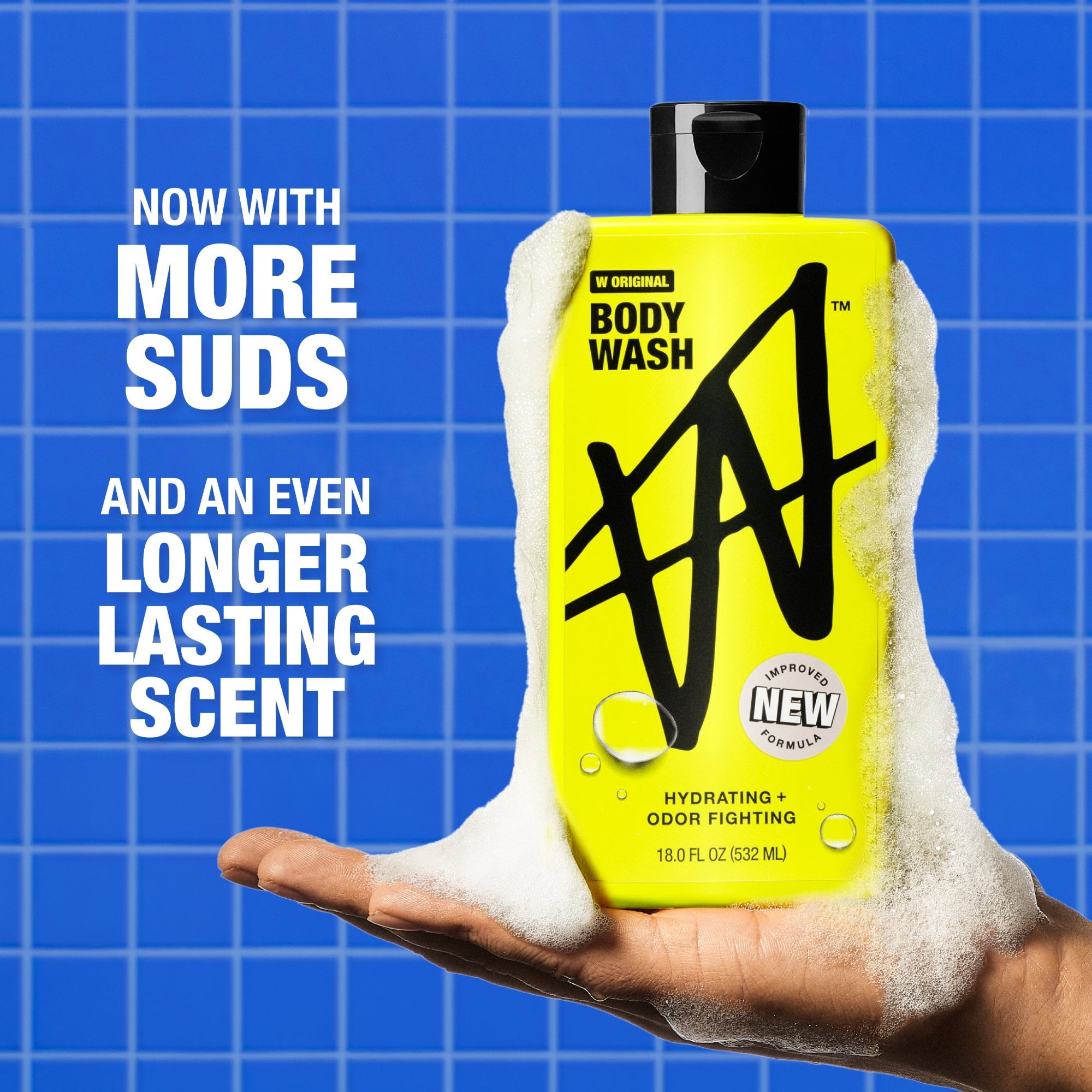 W By Jake Paul Body Wash - Hydrating - W Original - 18 fl oz - New