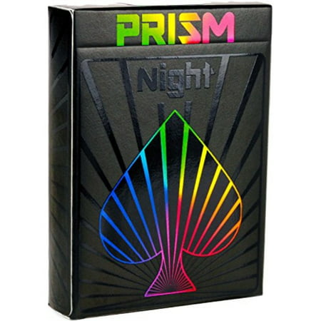 PREMIUM PLAYING CARDS, Deck of Cards, Cool Prism Gloss Ink, Best Poker Cards, Unique Bright Rainbow and Red Colors for Kids (Best Type Of Playing Cards)