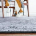 thumbnail image 5 of SAFAVIEH Tucson Donovan Traditional Machine Washable Area Rug, 6' x 6' Round, Black/Grey, 5 of 9