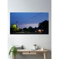 thumbnail image 2 of Beautiful Night Sky Poster Wall Art, Modern Wall Decor, 16x24 UNFRAMED, 2 of 2