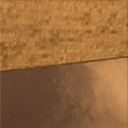 thumbnail image 1 of Ahgly Tapis d'Intérieur Lavable en Machine Carré Marron Selle, 6 Pieds Carré, 1 of 7