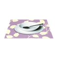thumbnail image 3 of Ryvnso Placemats Set of 4 Leaves Retro Dining Mats Heat-Resistant Non-Slip Washable Table Mat, 3 of 8
