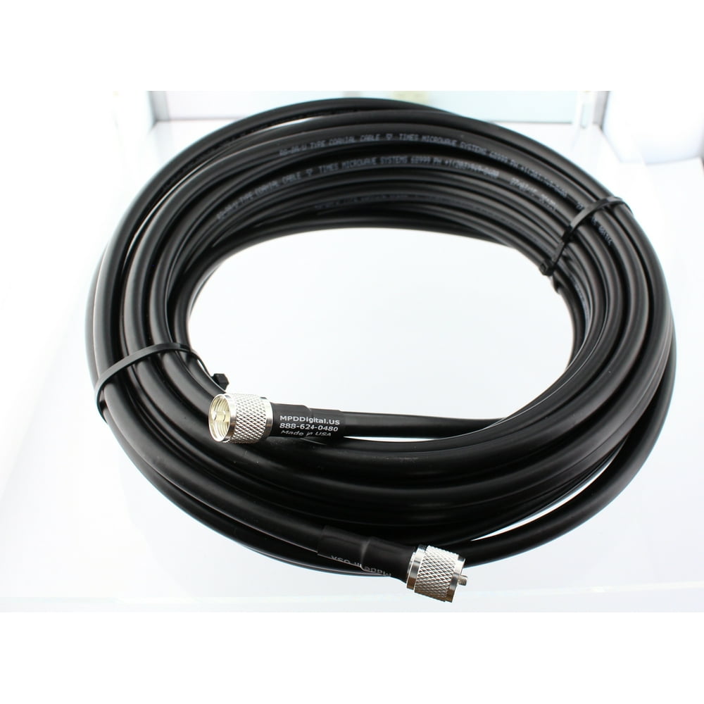 MPD Digital RG8uPL25935ft 35Feet RG8u Coax Antenna Cable with