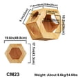 thumbnail image 2 of PETOMG Wall Mounted Cat House, Cat Wall Shelf, Large Cat Wall Bed| Rubberwood, 2 of 6
