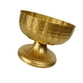 thumbnail image 1 of DOLITY French Urn Planter Basin Flower Planter for Dining Table Bedroom Living Room 20cm Light Gold, 1 of 9