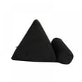 thumbnail image 3 of Tablet Holder, Lightweight Tablet Wedge Pillow, Phone Pillow Holder, Tablet Pillow Portable Soft Triangle Tablet Holder, Padded Tablet Pillow Holder For Bed, Floor, Desk, Sofa, Car, 3 of 6