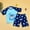 Blue, variant on Gerichy Boys Swim Set, 2T 3T 4T 5T Swimsuit Boys Boys Swimsuit Comfortable Soft Fashion Cute Cartoon Beach Pool Boy Two Piece Swimsuit