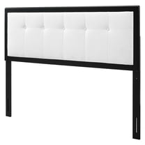 Tufted Headboard, Twin Size, Wood, Fabric, Black White, Modern Contemporary Urban Design, Bedroom Master Guest Suite