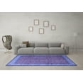 thumbnail image 3 of Ahgly Company Indoor Rectangle Persian Blue Traditional Area Rugs, 6' x 9', 3 of 4
