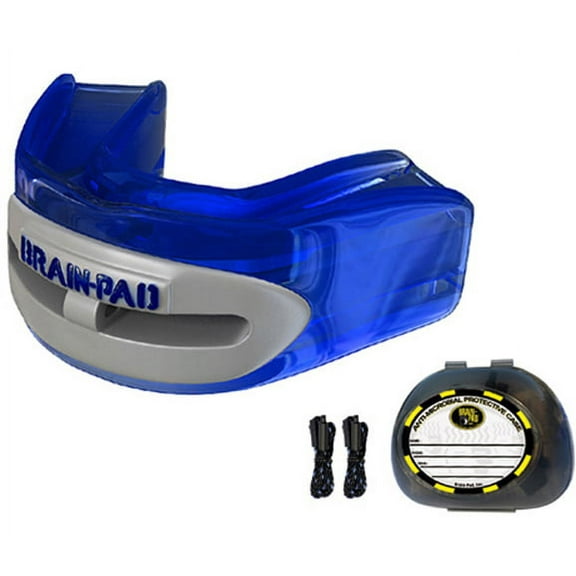 Brain Pad Pro Mouthguard - Youth - Blue/Gray