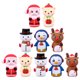 thumbnail image 2 of 10 piezas de Navidad Títeres de dedo títeres para niños títeres de mano de la mano del dedo títeres del dedo, 2 of 6