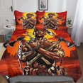 thumbnail image 2 of UFC Fighter Bedding Set with MMA Duvet Cover and Pillowcase in Soft Microfiber with Zipper for Children, Teen, 2 of 5