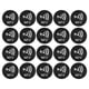 thumbnail image 3 of Pegatinas NFC para teléfono, 20 pegatinas NFC, pegatinas IDNFC de 125 KHz, pegatinas NFC, diseño de última generación, 3 of 9