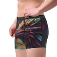 thumbnail image 2 of Pofeuu Rainbow Scales Fantasy Dragon Print Men’s Boxer Briefs, Moisture-Wicking Underwear, Regular,Trunk-X-Large, 2 of 5