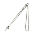 thumbnail image 4 of Baohd Yad Torah Pointer Reading Tool Hand Bible Onion Top Hand Pointer Pointer Yad Silver Assistant Silver Onion Top Length 17cm, 4 of 6