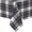 Black, variant on Verolix Checkered Tablecloth 60 x 84 Inch Rectangle, Pink Plaid Gingham Table Cover, Waterproof Washable Wrinkle Resistant Table Cloth for Kitchen Dining Indoor Outdoor Use