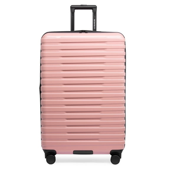 U.S. Traveler Boren Hardside Rugged Spinner Luggage, Rose Pink, 30" Checked Large