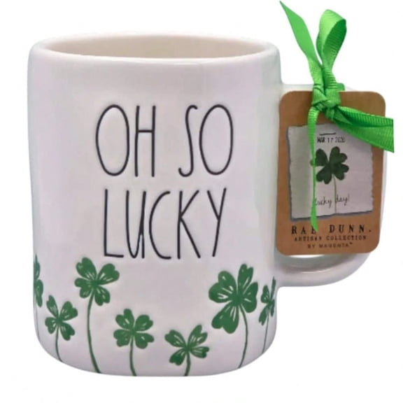 Rae Dunn Oh So Lucky Mug