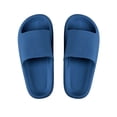 thumbnail image 3 of LAVA Unisex Ultra Soft Slippers Cloud Touching Anti-Slip EVA Slides Bathroom Shoes（Blue, XL), 3 of 10