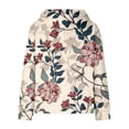 thumbnail image 6 of Mercatoo Trendy Hoodies for Teen Girls Flowers Graphic 𝐇ooded Sweatshirts Gradient Long Sleeve Fall Winter Oversized Hoodie, 6 of 7