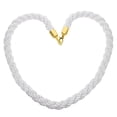 thumbnail image 1 of Shisuyan Stanchion Rope Stainless Steel Hook Barrier Rope Crowd Control Rope For Movie Theaters, 1 of 9