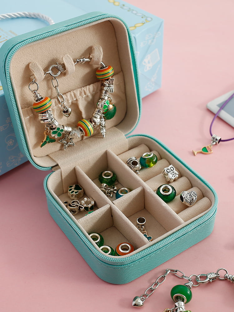 Gotydi 66Pcs Bracelet Making Kit Charm Jewelry Making Kit