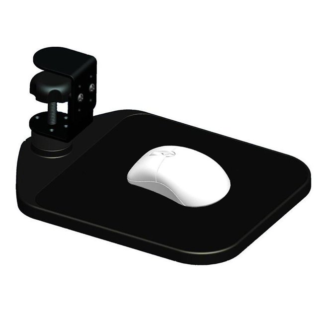 Alfombrilla de ratón YUANXCMXG ergonómica giratoria negro