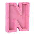 thumbnail image 1 of Fiudx Hucha de Madera Personalizada, Diseño de 26 Letras Del Alfabeto, Pegatinas de Nombre Diy, Juguete Educativo, Decoración para Dormitorio y Sala de Estar, Regalo de Cumpleaños Perfecto, Tamaño de, 1 of 2