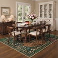 thumbnail image 2 of KUETH 9'x12' Tiger Area Rugs for Living Room, Non Slip Machine Washable Vintage Boho Rug, Low Pile Print Rug for Bedroom Dining Room Home Office, 2 of 9