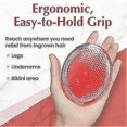 thumbnail image 5 of (2 Pack)exfoliating Brush, Body Brush, Ingrown Hair And Razor Bump Treatment - Eliminate Shaving Irritation For Face, Armpit, Legs, Neck, Bikini Line, 5 of 5