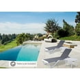 thumbnail image 4 of Kozyard Patio Chaise Lounge Chair - Full Flat Alumium & Resin Legs, Outdoor Reclining Adjustable Chair for Sunbathing, Perfect for Beach, Patio, Lounge Set or Patio Table (1 Pack Gray W/O Table), 4 of 4