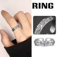 thumbnail image 4 of Anillo de protección de riqueza Yashi Pixiu Anillo abierto de la suerte ajustable joyería para hombres y mujeres Talla única, 4 of 4