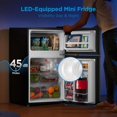 thumbnail image 4 of Midea WHD-113FB1 Réfrigérateur 3,1 Pi3 Noir, 4 of 9