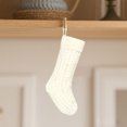 thumbnail image 6 of DVKOVI Farmhouse Knitted Christmas Stockings Rustic Cable Knit Fireplace Cozy Hanging Xmas Stocking Decoration one Size, 6 of 9