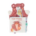 thumbnail image 2 of Interactive Baby Cloth Books With Animal Hand Puppets, Sensory Stimulation For Infants, Early Education, 2 of 8