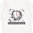 thumbnail image 3 of Inktastic Cooperstown Baseball Breakthrough Toddler Sweatshirt, 3 of 4