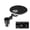 B, variant on Car Tray Table 11"x11" with 360° Swivel Arm, Honeycomb Stable Base Cup Holder Mount, ABS+Alloy Frame for Snacks/Laptop, Commute & Road Trip Dining
