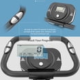 thumbnail image 4 of 【SAYGOGO】 2-in-1 Folding Exercise Bike, Upright & Recumbent X-Bike, 16-Level Adjustable Resistance, 350LBS Capacity, Arm Bands Backrest LCD Display, Transport Wheels for Home Gym, 4 of 6