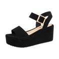 thumbnail image 1 of Plataforma Para Mujer CASTALIA 018-11 Negro Suela antiderrapante, 1 of 2