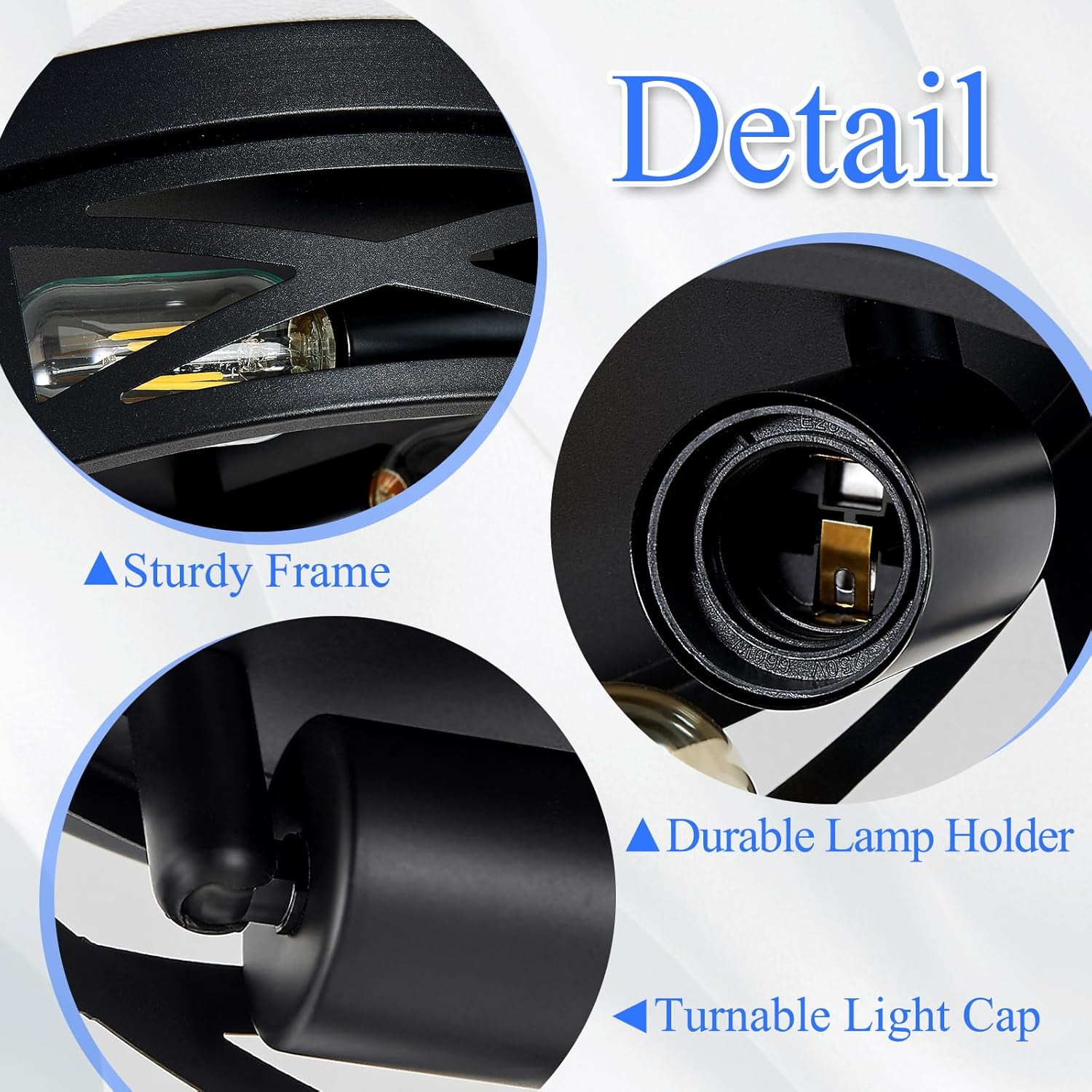 2 Pack 13 inch Black Flush Mount Ceiling Light Fixtures,3-Light Modern Hallway Light Fixtures Ceiling, Black Light Fixture Ceiling Mount for Farmhouse,Kitchen, Bedroom